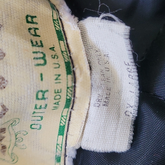 Vintage 60s Melton Wool Insulated Mackinaw Buffalo Plaid Jacket, EUC, SO WARM - Picture 10 of 13